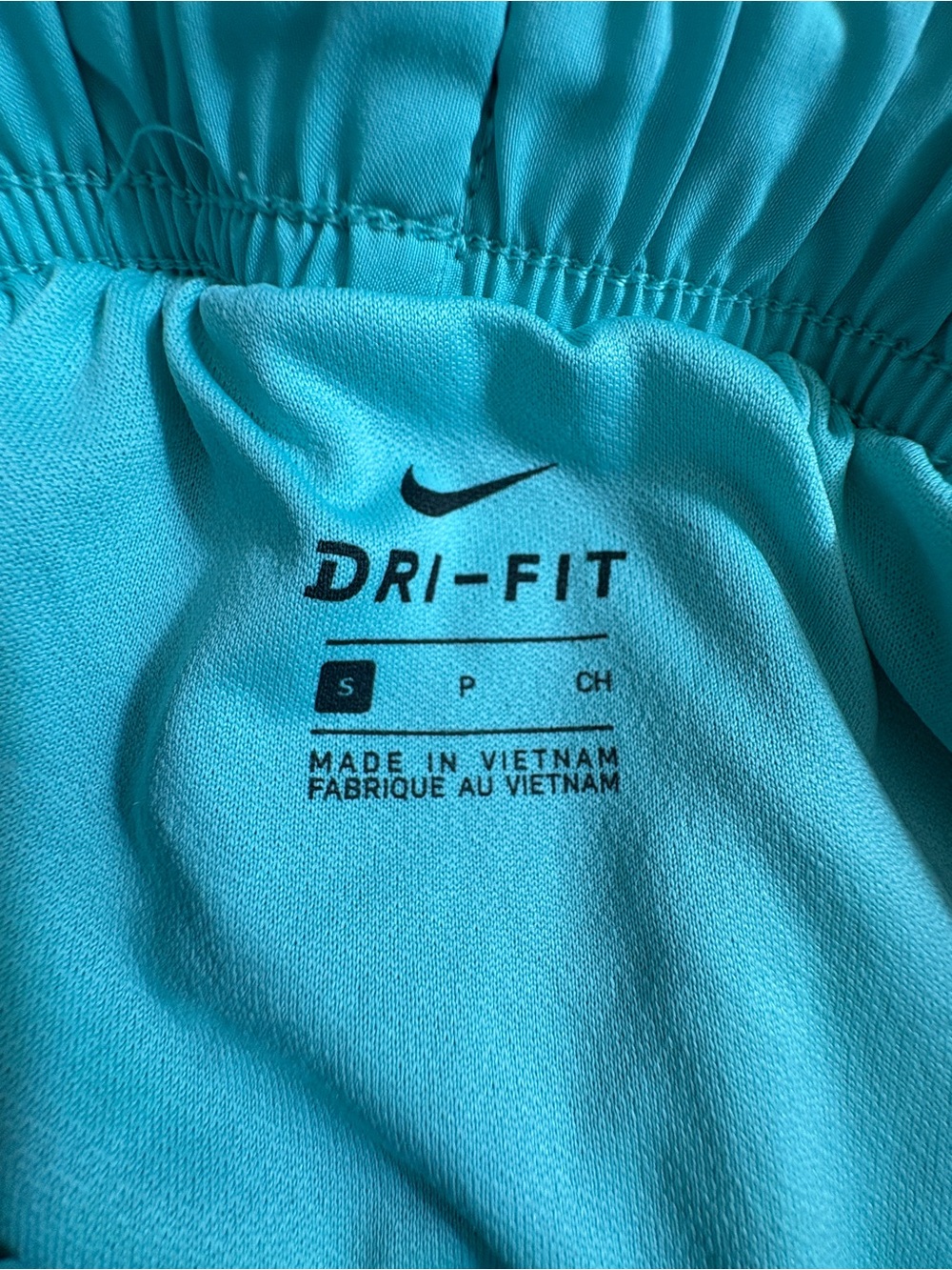 Nike Dri-FIT Tempo Turquoise Running Shorts Women’s Small Teal Athletic - Picture 4 of 4